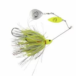 Savage Gear DA’BUSH SPINNERBAIT YELLOW SILVER HOLO FLAME 14cm 21Gram