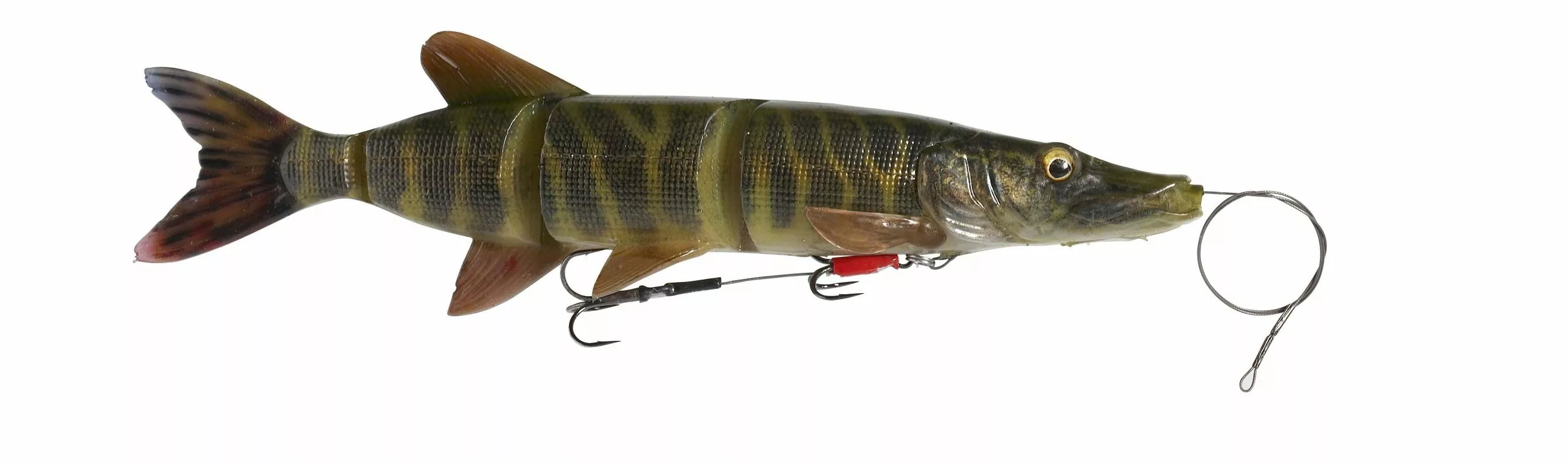 Savage Gear 4D LINE THRU PIKE 25cm 110g Striped Pike 3 Savage Gear 4D LINE THRU PIKE 25cm 110g Striped Pike - Afbeelding 2
