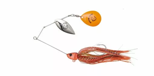 Savage Gear DA’BUSH SPINNERBAIT FLUO ORANGE 14cm 21Gram -Softbaits Verkoop 71756 fluo orange scaled 1
