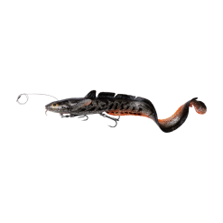 Savage Gear 3D LINE THRU BURBOT Black Silver Orange 36CM 216G