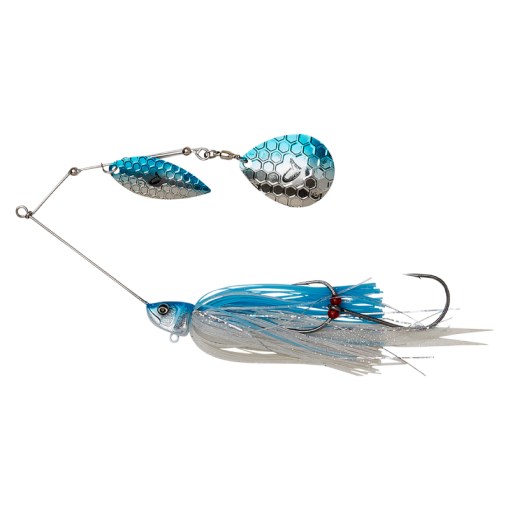 Savage Gear DA’BUSH SPINNERBAIT BLUE SILVER 14cm 21Gram -Softbaits Verkoop 72605