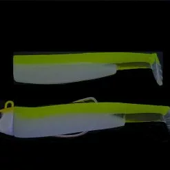 K-Boom Minnow Combo 100 Magic Fluo Yellow 18gr -Softbaits Verkoop fluo yellow 18 2 scaled 1