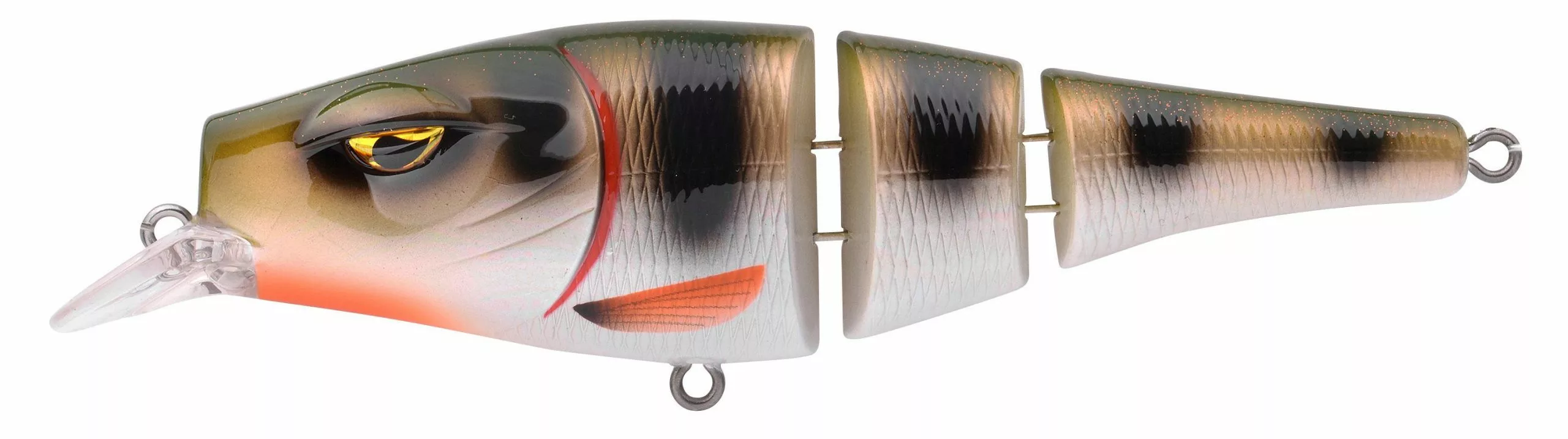 Spro PikeFighter Triple Jointed 145 MW , UV Perch 3 Spro PikeFighter Triple Jointed 145 MW , UV Perch