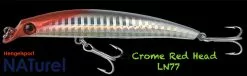 Grauvell JINZA SENSEI F Crome Red Head 12 Cm