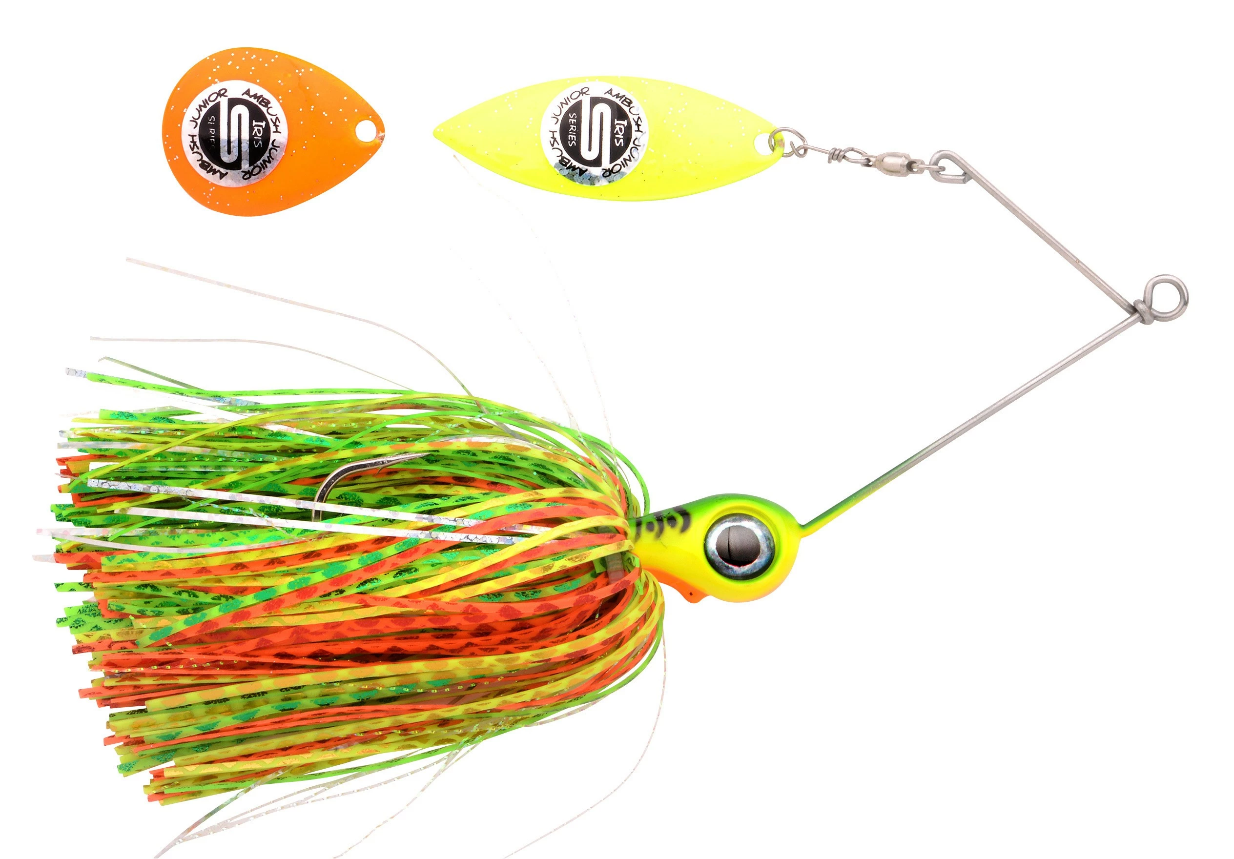 Spro Iris Ambush Spinnerbait ‘Fire Tiger’ (18cm) (28g) 3 Spro Iris Ambush Spinnerbait ‘Fire Tiger’ (18cm) (28g)